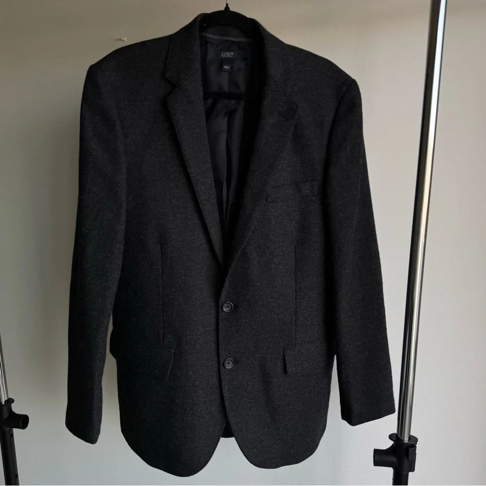 J. Crew Tweed Ludlow Moon Wool Sport Coat Jacket Size 40R